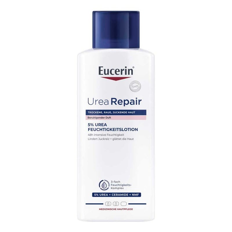 Eucerin UreaRepair Plus 5% Urea Lotion, 250 ml - Image 1