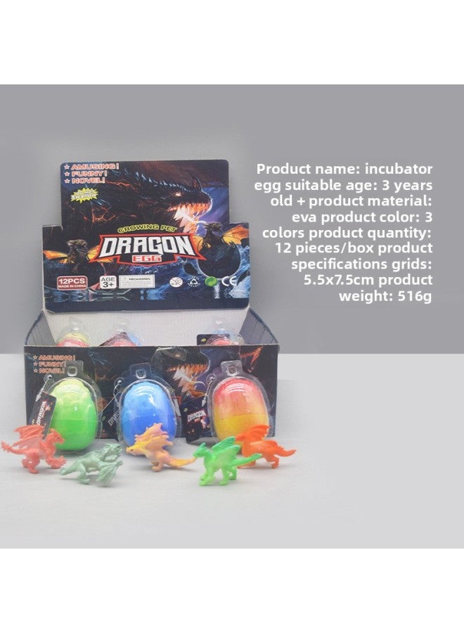 2022 Children's Toy Warcraft Hatching Egg Flying Dragon Dinosaur Egg Soaking In Water Swelling Simulation Animal Model Ornaments-Color:Warcraft Hatching Egg  - Image 3
