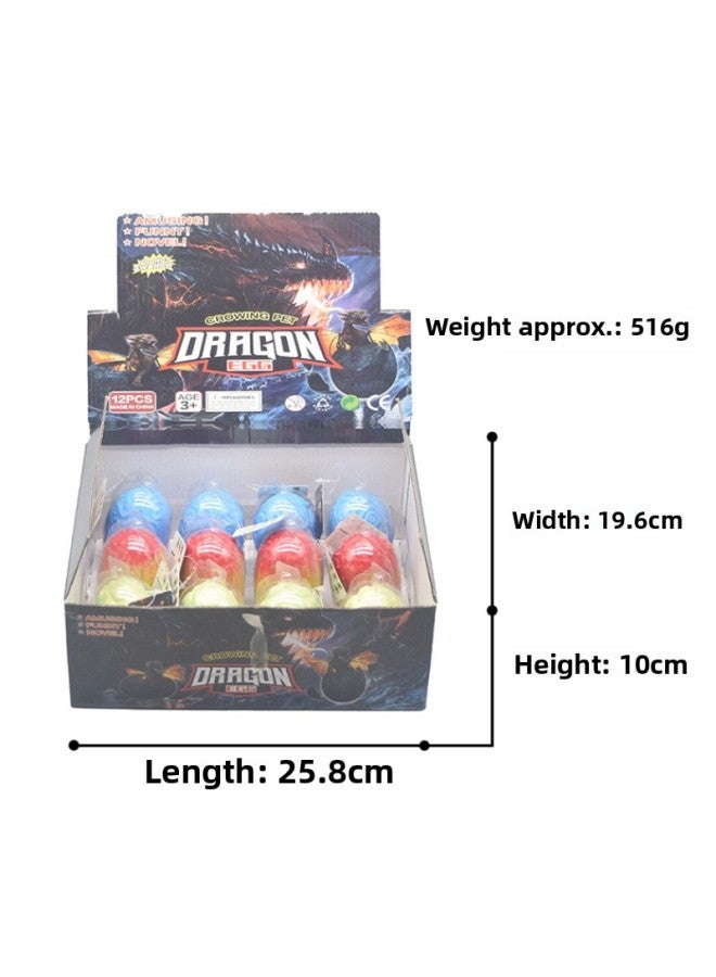 2022 Children's Toy Warcraft Hatching Egg Flying Dragon Dinosaur Egg Soaking In Water Swelling Simulation Animal Model Ornaments-Color:Warcraft Hatching Egg  - Image 1