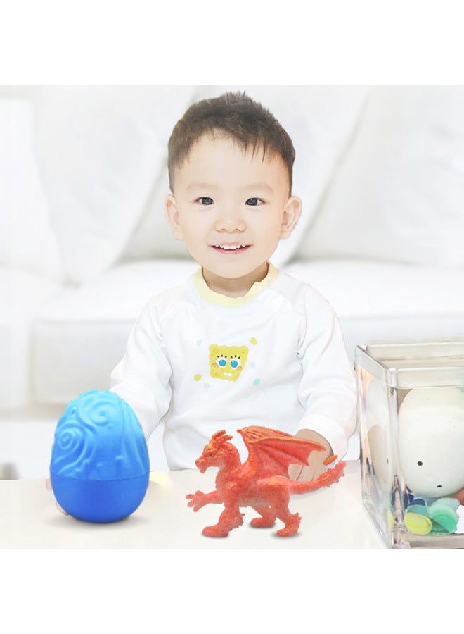 2022 Children's Toy Warcraft Hatching Egg Flying Dragon Dinosaur Egg Soaking In Water Swelling Simulation Animal Model Ornaments-Color:Warcraft Hatching Egg  - Image 2