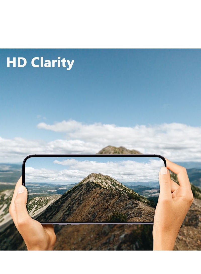 BORTONY Screen Protector Compatible with 14 Plus/13 Pro Max 6.7" Tempered Glass 9H Hardness [HD Clear] [Anti-Scratch] [Bubble Free] For Apple iPhone 14 Plus/13 Pro Max - Image 3