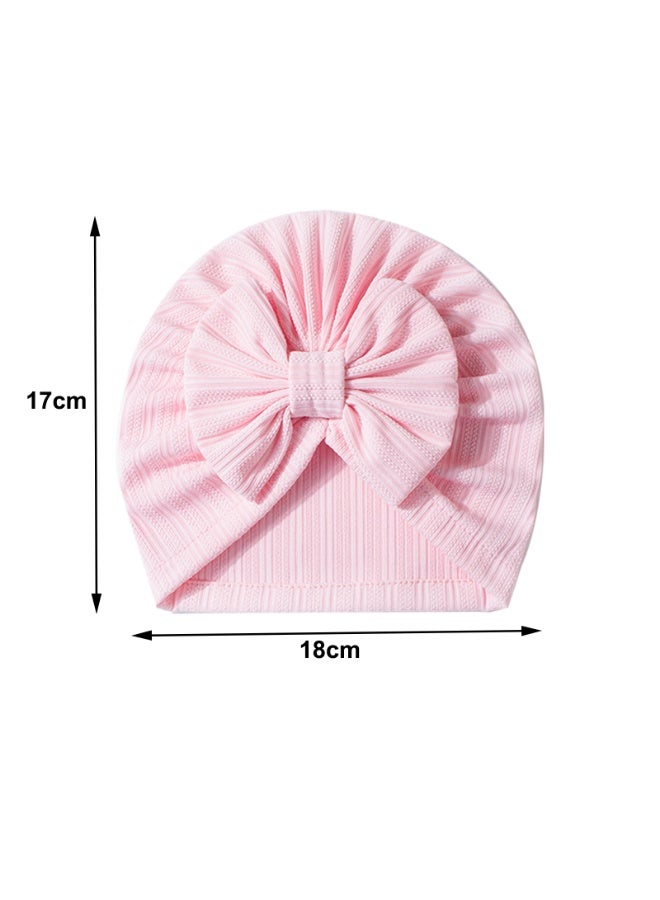 Baby Soft Turban Hats 6 Pieces Infant Hat Girls Boys Knotted Cap Beanies Headband Children Kids Head-Wear Newborn - Image 3