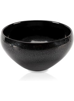 Linkidea Linkidea Mens Shaving Bowl Handmade Porcelain Shaving Cream Bowl Shave Soap Bowl Suitable for Gift Giving Black 