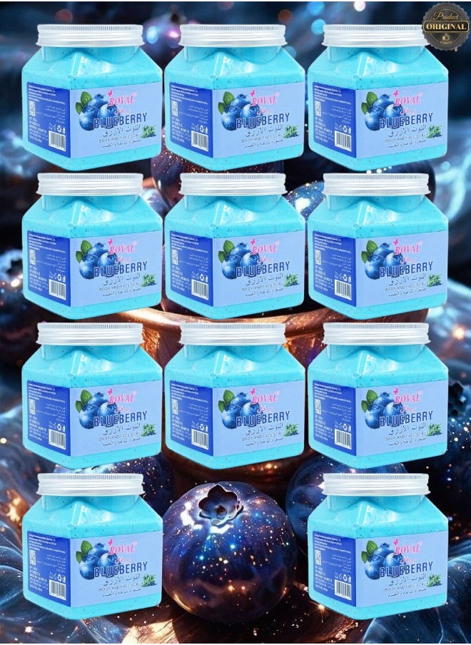 ROVAL 11 Pieces Blueberry Body And Face Scrub  - Image 1