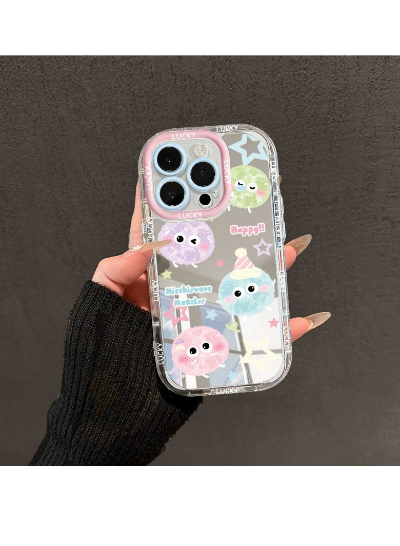 NIBEMINENT Colored Coal Balls Protective TPU Case Cover For iPhone 14 Pro Max