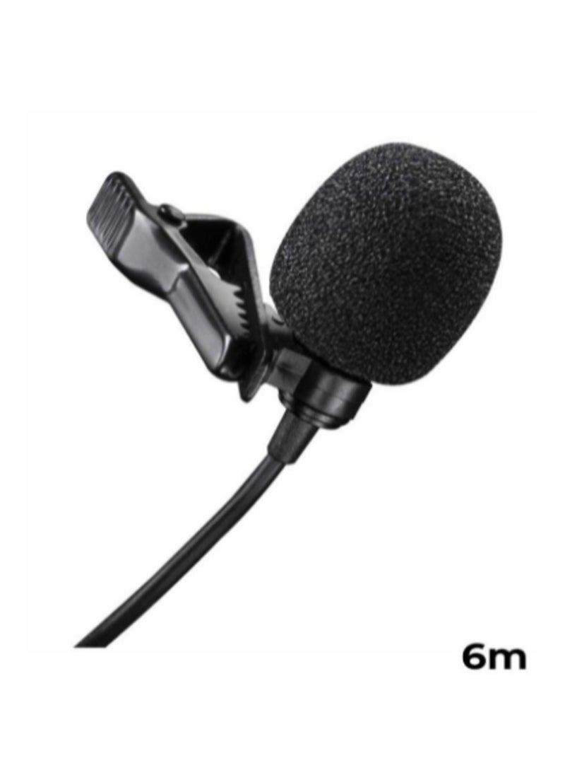 Generic Microphone For Smartphones PC And DSLR Camera - 6m 