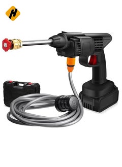 HuHa 48V 25000mAh 30Bar Cordless High Pressure Car Washer with Nozzles Water Gun Set Garden Cleaning Jet Washing Machine Multi Purpose With Uk 3 Pin Adapter  - Image 2