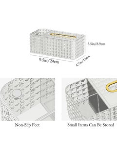 Tissue Box Holder, Clear Tissue Box Dispenser for Facial Tissues and Cloth Tissues - pzsku/ZFD2F988C004ABEF1F102Z/45/_/1732447163/932e8e04-abf3-4516-bcf3-5ff93e46879c