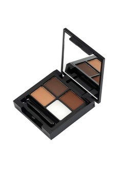 SWISS BEAUTY Eyebrow Palette With Wax Cream ;Travelfriendly Eyebrow Palette With Blendable Colors For Face Makeup ; Shade02 5Gm;  - Image 1
