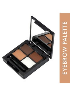 SWISS BEAUTY Eyebrow Palette With Wax Cream ;Travelfriendly Eyebrow Palette With Blendable Colors For Face Makeup ; Shade02 5Gm;  - Image 3