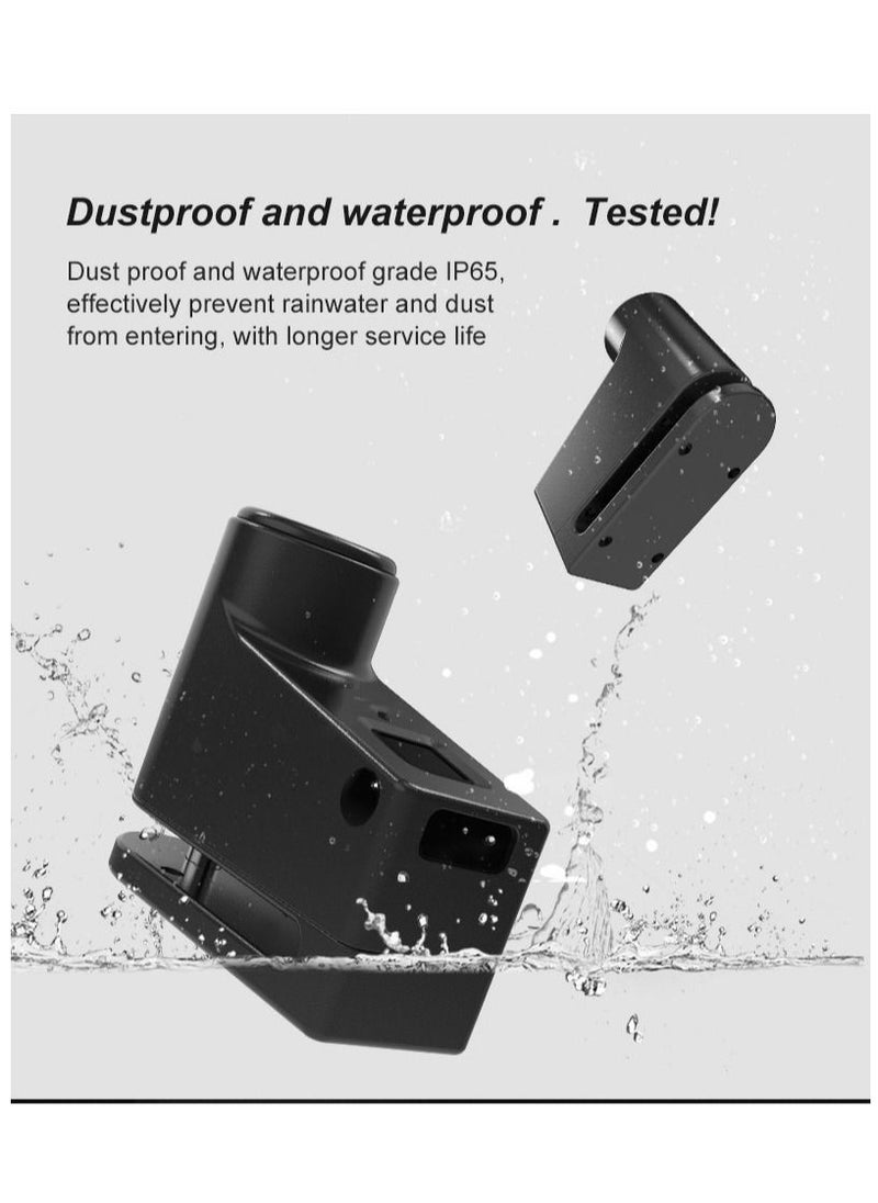 AGYMNX Smart Fingerprint Disc Brake Lock Anti-theft Bluetooth Electric Lock IP65 Waterproof Bicycle Motorcycle Wheel Padlock  - Image 5
