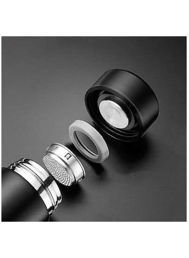 Smart Temperature Display Thermal Bottle  Matte Black - Image 4