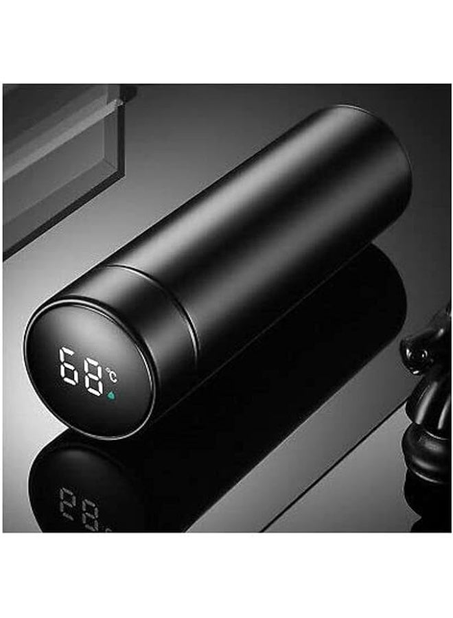 Smart Temperature Display Thermal Bottle  Matte Black - Image 3