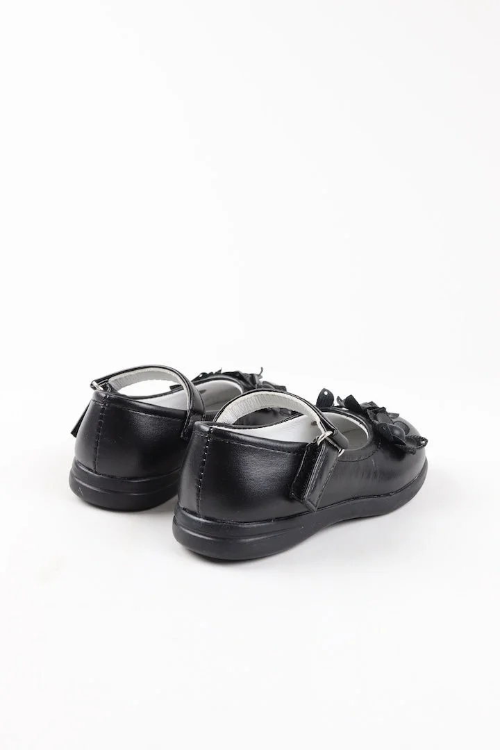 Viny Black Viny Girls Mary Jane School Shoes – Velcro Closure – Back to School Essentials – Black for Women | Best Price UAE