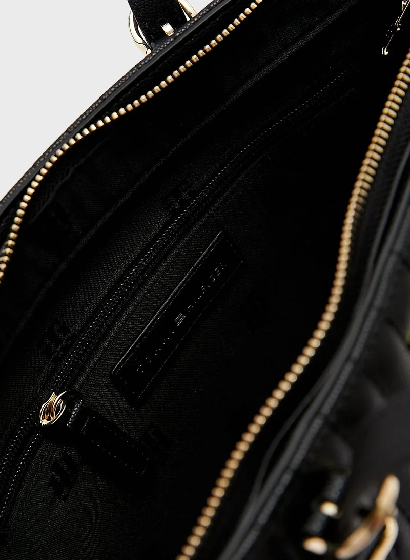 TOMMY HILFIGER Timeless Small Quilted Tote