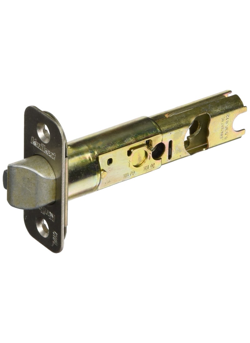 Kwikset Kwikset 8224715 Adjustable Radius Deadlatch Brass Finish 