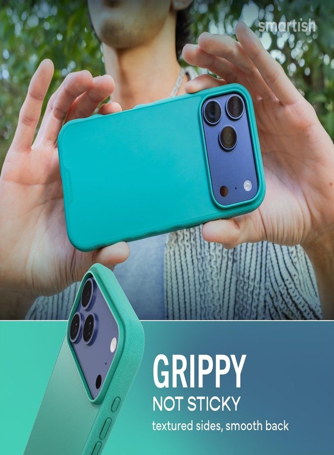 Smartish® iPhone 2025 Pro Max MagSafe Case - Gripmunk Magnetic Slim Case [Lightweight + Protective] Thin Grip Cover with Microfiber Lining for Apple iPhone 2025 Pro Max - So Jaded - Image 4