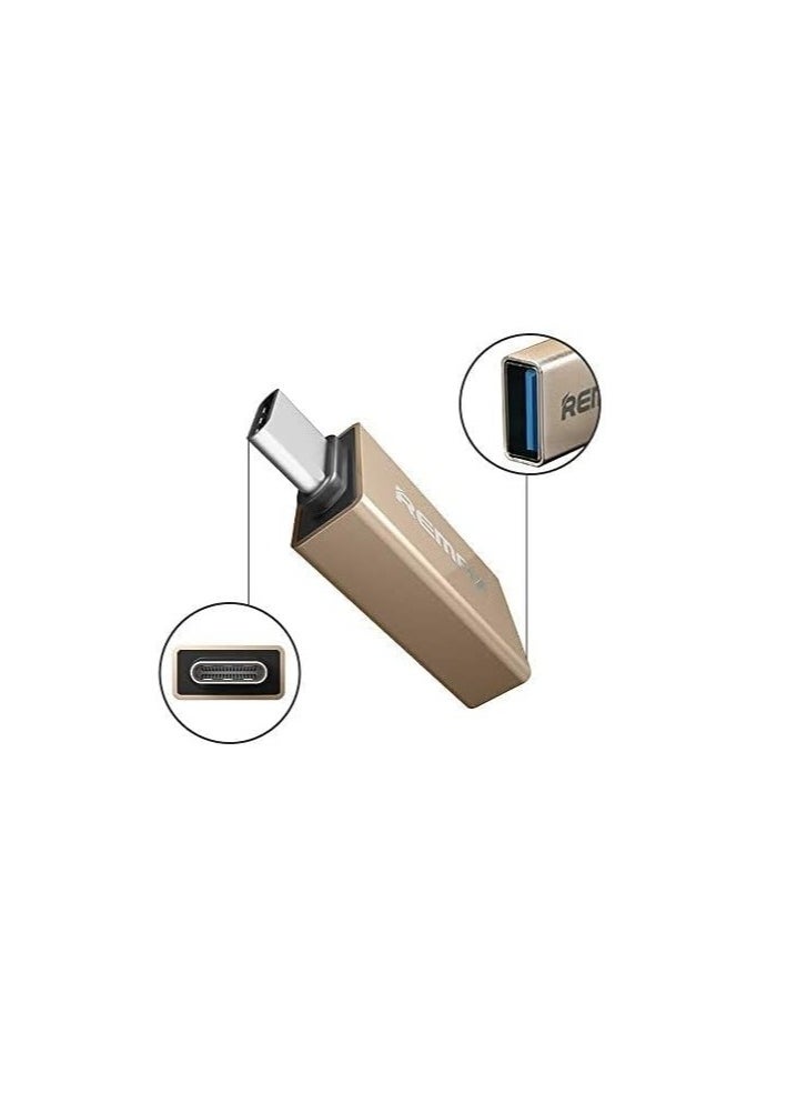 REMAX - OTG Type-C to USB Adapter – Compact & Functional - Image 1