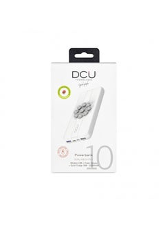 DCU TECNOLOGIC DCU Power Bank 10000 mAh Wireless 10W + Power Delivery 18W + Quick Charge 18W With suction pad  - Image 3