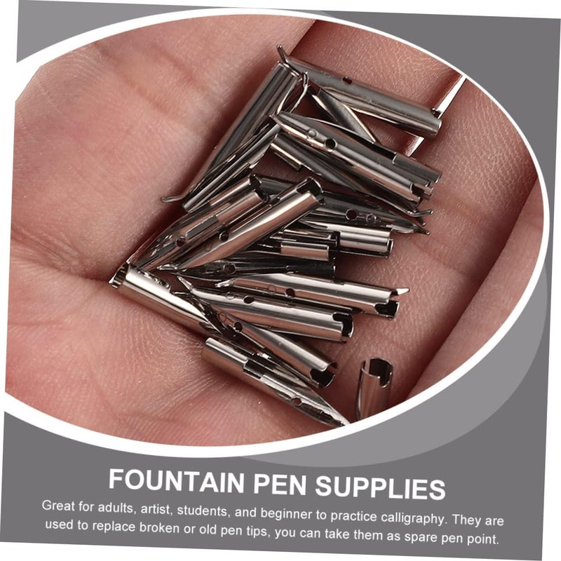 DOITOOL 15pcs Fountain Pen Replacement Nibs for Calligraphy Compatible with Iridium Tips for Students and Artists and Easy to Use - Image 3