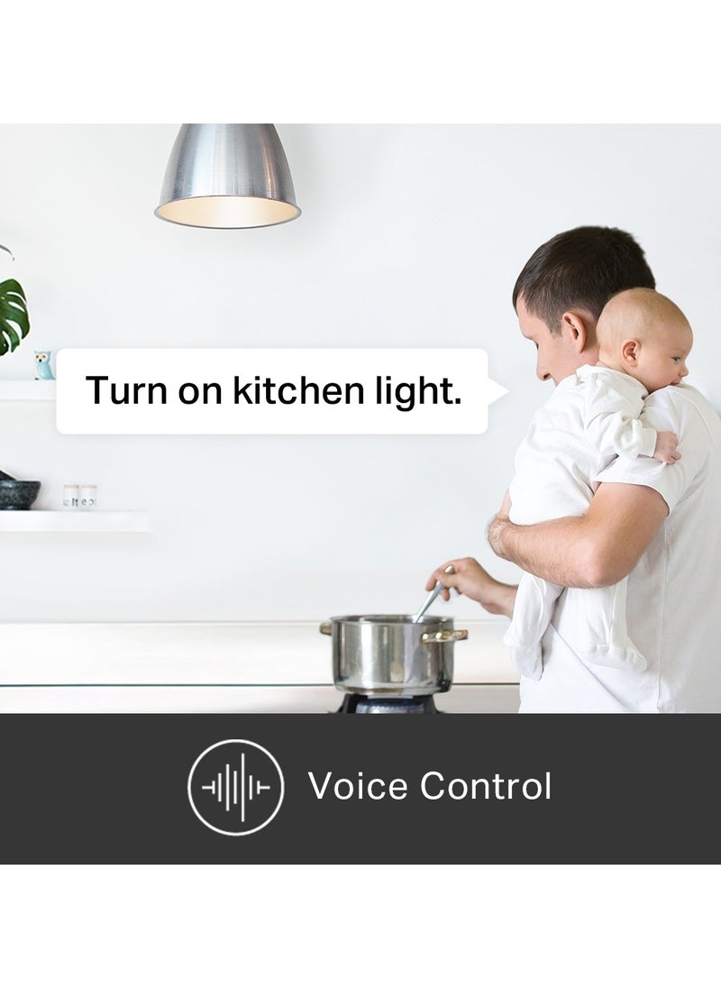 TP-Link KL110 Kasa smarte WLAN Glühbirne dimmbar, warmweißes Licht, E27 Lampenfassung, 10W, kompatibel mit Amazon Alexa, Google Home und IFTTT, kein Hub not wendig Kasa -App