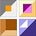 Bloc Loc Half Square Triangle MultipleSized Quilting Ruler 112 with Grid Lines Tools for Quilters - Image 3