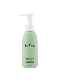 boscia MakeUp-BreakUp Cool Cleansing Oil - Vegan Cruelty-Free, Natural Skincare, Rose Hip & Vitamin E Oil-Based Face Cleanser Makeup Remover, 150ml