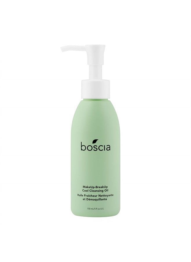 boscia - boscia MakeUp-BreakUp Cool Cleansing Oil - Vegan Cruelty-Free, Natural Skincare, Rose Hip & Vitamin E Oil-Based Face Cleanser Makeup Remover, 150ml - Image 1