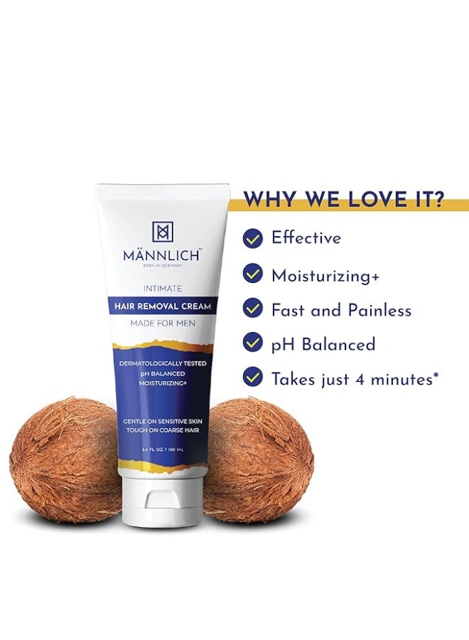 مانليش كريم إزالة الشعر من المناطق الحساسة من مانلش 100 مل - Image 2