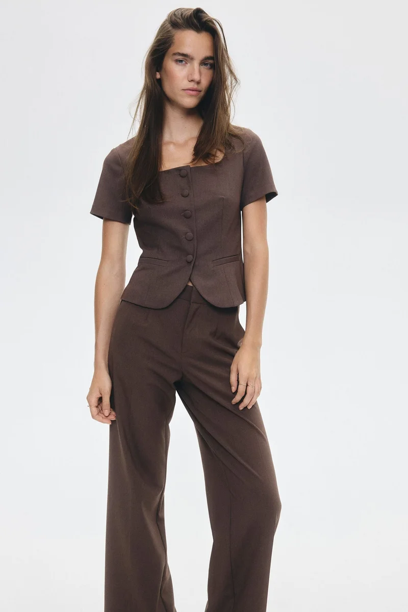 H&M Button-front top