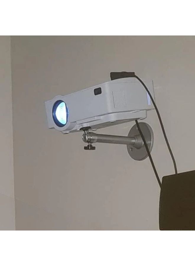 2024 Rotatable Aluminum Projector Mount Bracket Round Shape Design Easy Installation 1pc - Image 5