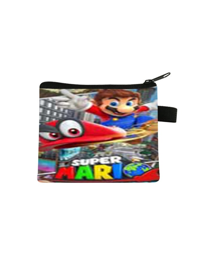 New Mario Coin Purse For Children, Mini Cute Short Card Holder, Large Capacity, High-end Storage Wallet