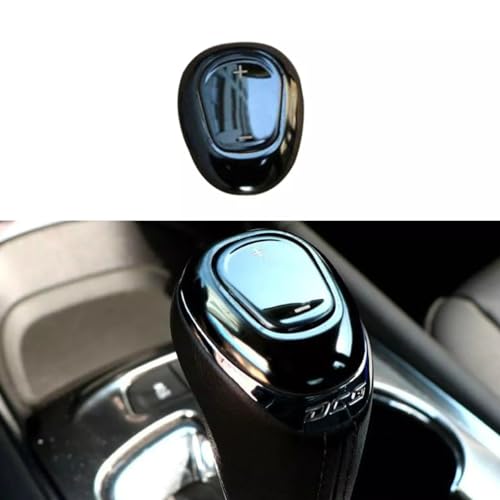 YUNHECAM Gloss Black Gear Shift Knob Cover Trim Compatible with Chevrolet Cruze 20162019 Malibu 20162020 Accessories Interior Center Console Shifter Head Cove Trim - Image 3