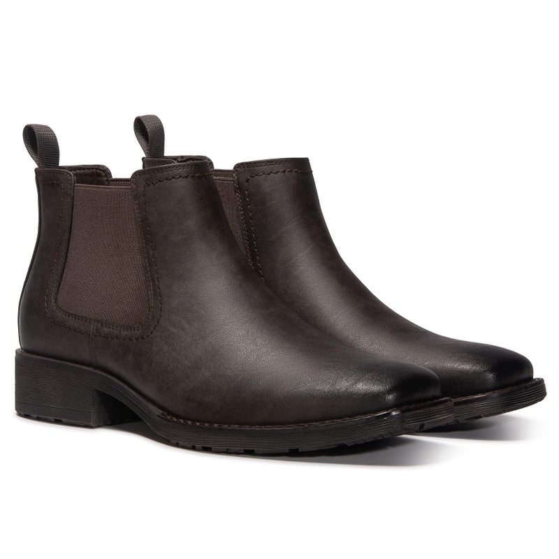 TruVeld Chelsea Boots Men Square Toe Slip-On Ankle Boots for Dress & Casual Occasions - Image 4