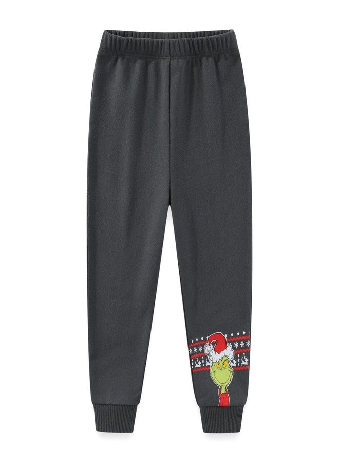 Dr. Seuss Grinch Baby Girls Sweatshirt and Pants Set for Infants - Image 3