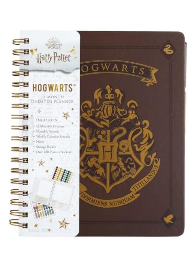 Harry Potter: 12-Month Undated Planner