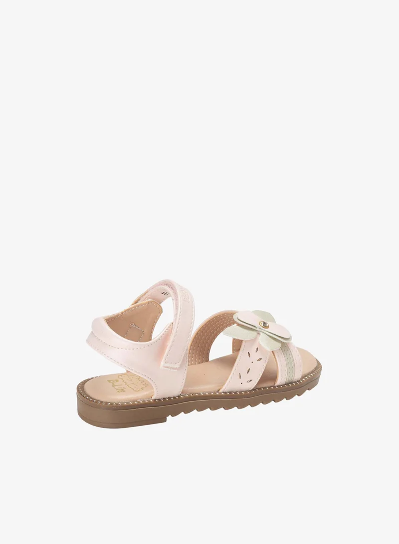 Bata Floral Details Flat Sandals