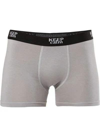 Anıt 3 Pieces Gray Color Lycra Modal Boxer