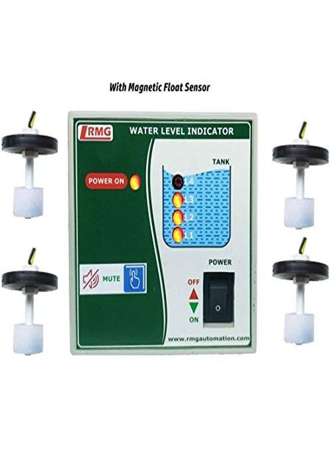 RMG Water Level Indicator with Alarm for Tanks (Magnetic Float Sensors) - Image 1