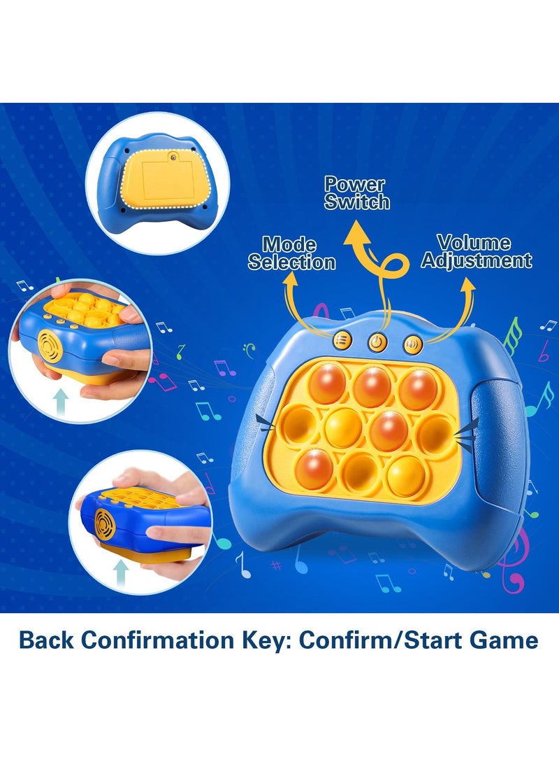 GRAFLO - Pop It Console Game Light it Up Quick Push, Rapid Bubble Push Puzzle, Enhancing Memory Toy, Hand Eyes Coordination, Stress Relief, Brain Development Game for Kids, Teens & Adults 6+ Years - Image 1