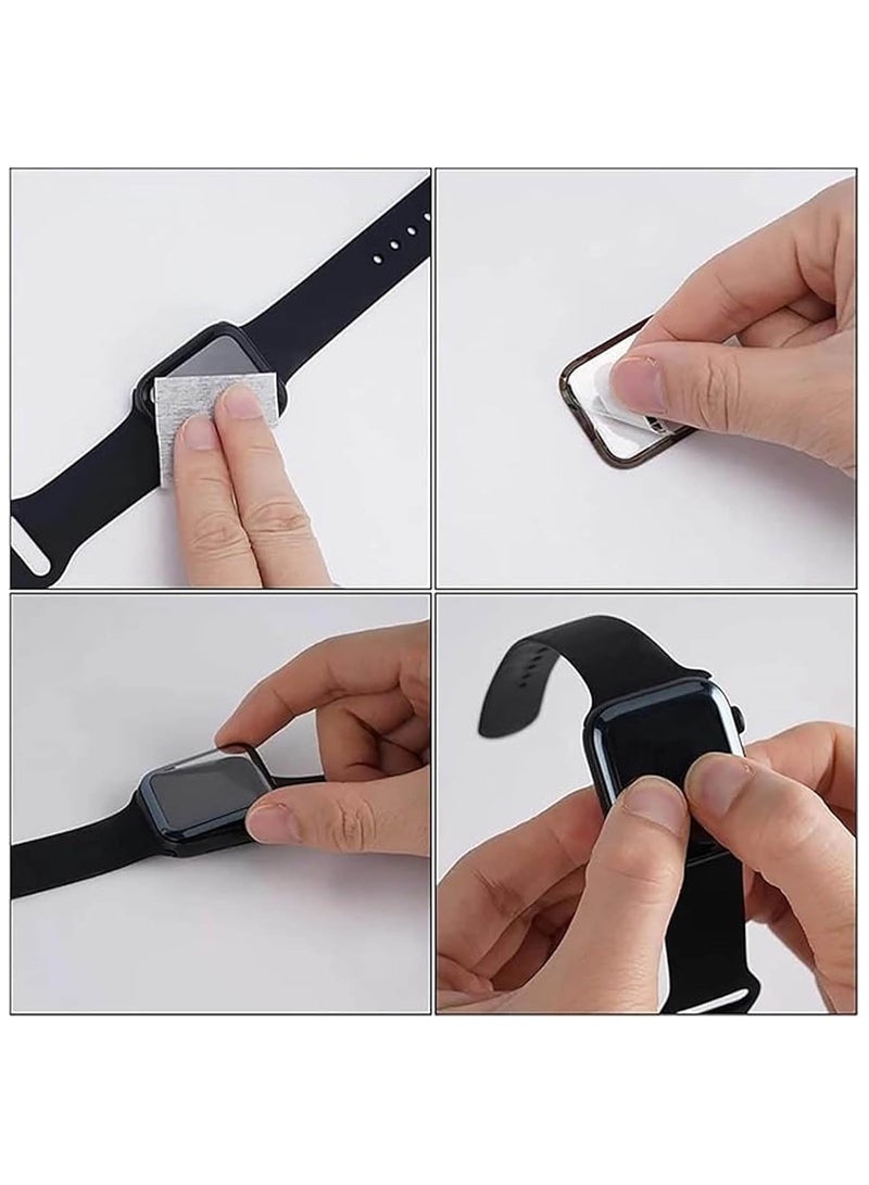 حَبْل تِك 3 قطع غشاء حماية ثلاثي الأبعاد شفاف لساعة Huawei Band 8/9/10 - Image 5