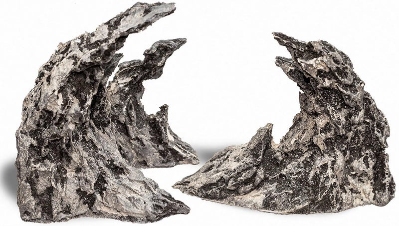 Novelsite Fish Tank Decor Jagged Canyon Rock Formation Made of Solid SandstoneSuitable for a Variety of Fish Tank Scenes DIY Planting Moss Safe and NonToxic