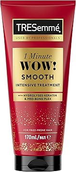 Tresemme علاج الشعر المكثف تريسمي 1 دقيقة WOW سموذ مع الكيراتين المهدرج ProBond Plex للشعر المجعد التالف 170 مل - Image 1