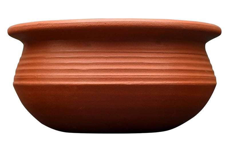 EZAHK Handmade Clay HandiCurryDal for Cooking 1 Litre - Image 3