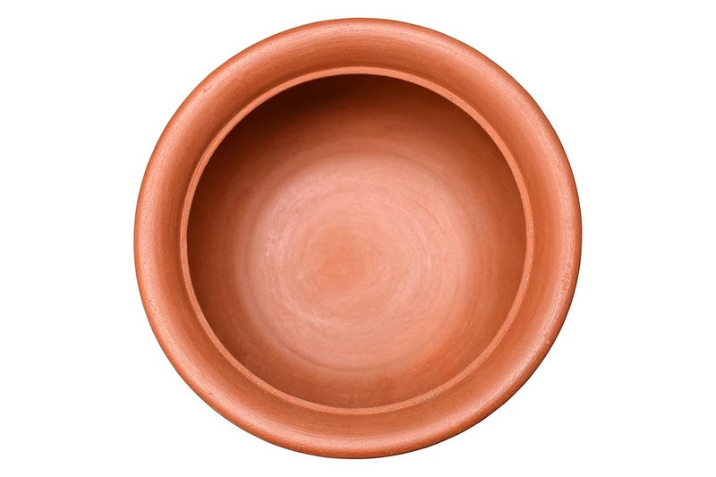 EZAHK Handmade Clay HandiCurryDal for Cooking 1 Litre - Image 4