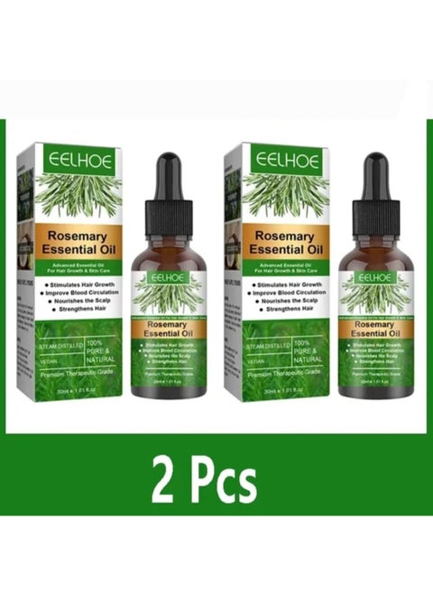 2 PCS Rosemary Hair Care Essential Oil
