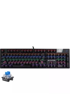 VSP VM03 Gaming Mechanical Keyboard - Hot Swappable Blue Switch (Outemu) - Aluminum Alloy Frame - Rainbow LED  - Image 1