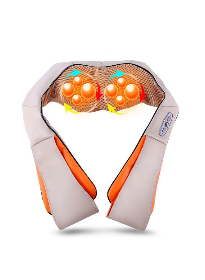 Sharpdo Neck and Back Massager with Soothing Heat, Electric Deep Tissue 3D Kneading Massage Pillow for Shoulder, Leg, Full Body Muscle Pain Relief, Car, Office and Home Use  - Image 1