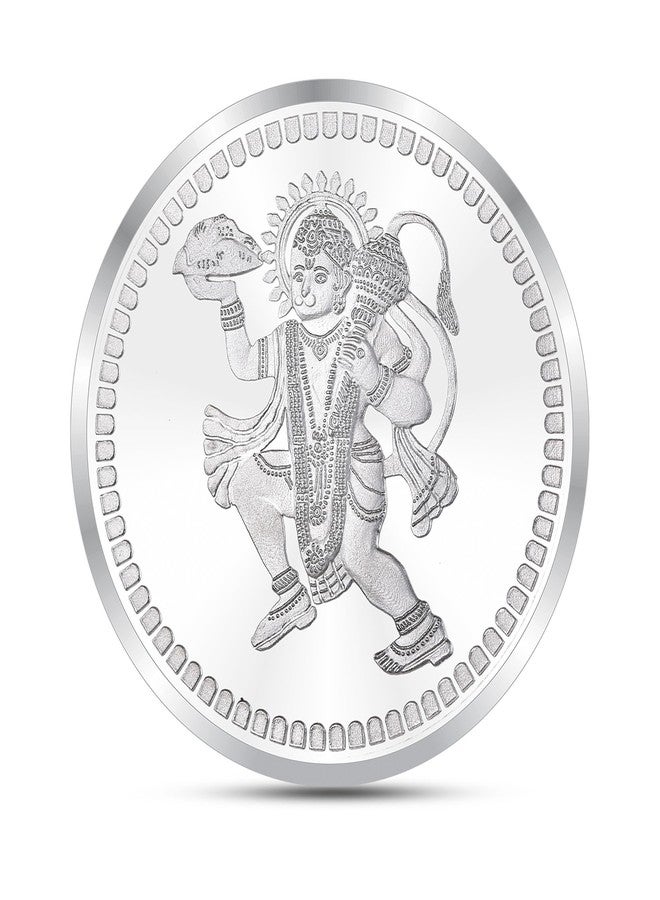 ACPL Precious Moments BIS Hallmarked Silver Coin Hanuman 10 gm 999 Pure - Image 1