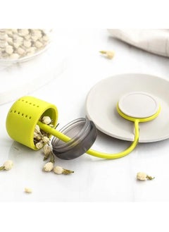 Tea Infuser for Loose Leaf Tea, Hot Tea Strainer with Silicone Lid